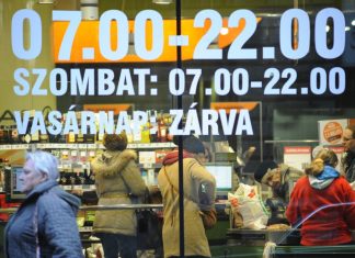 Vasárnapi boltzárról Vasárnapi zárvatartásról