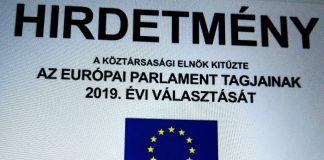 Pártok EP és országgyűlési támogatottsága — 2019. május