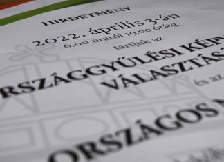 Pártok támogatottsága – 2022 február